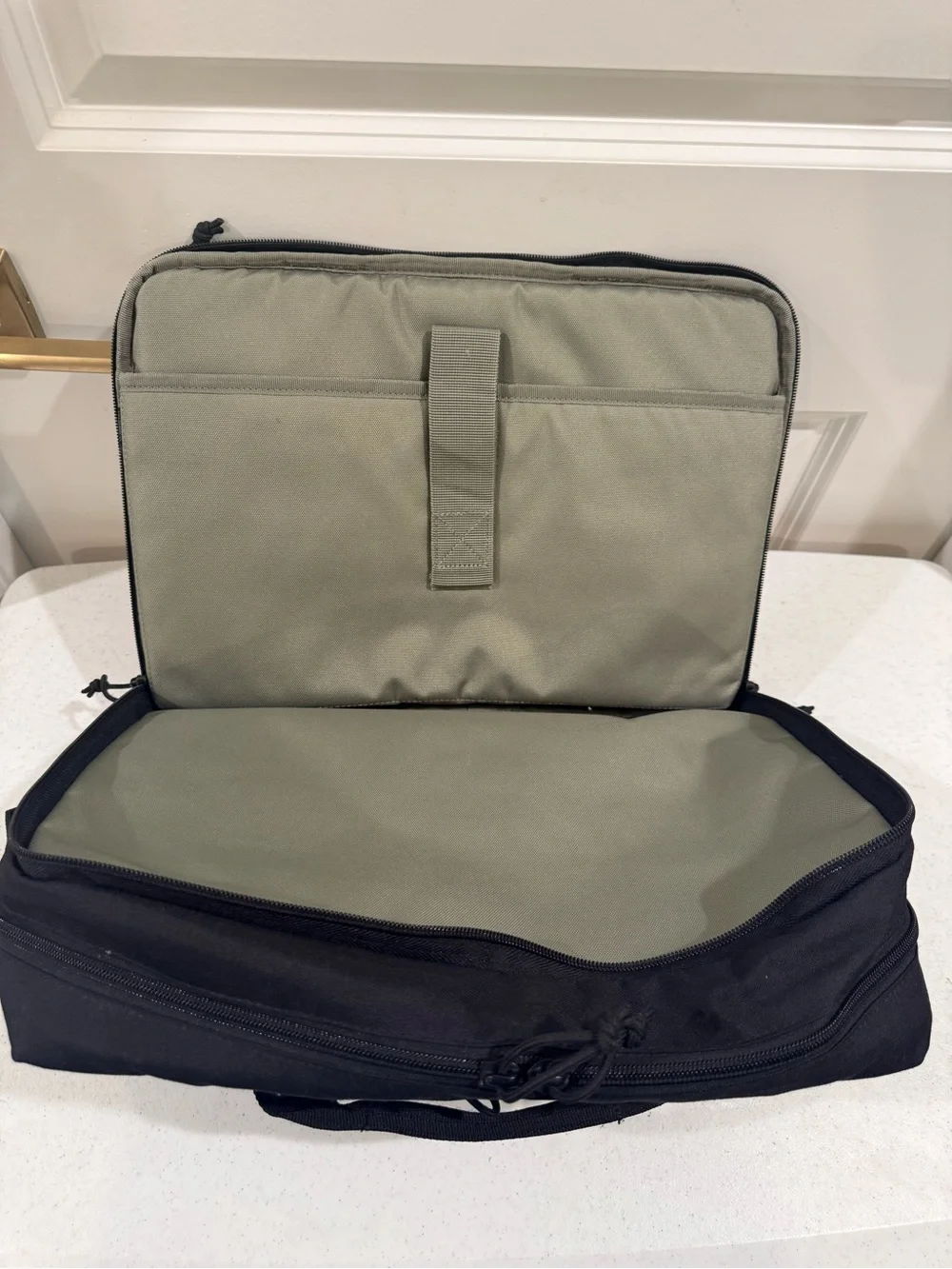 5.11 Tactical Overwatch Black Briefcase Backpack 16L ~ PREOWNED